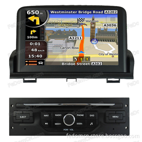 Car DVD Player with Car GPS Navigation Car Radio for Peugeot 307